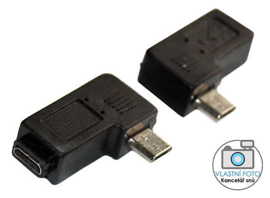 redukce microUSB-micro USB pravá - levá 02